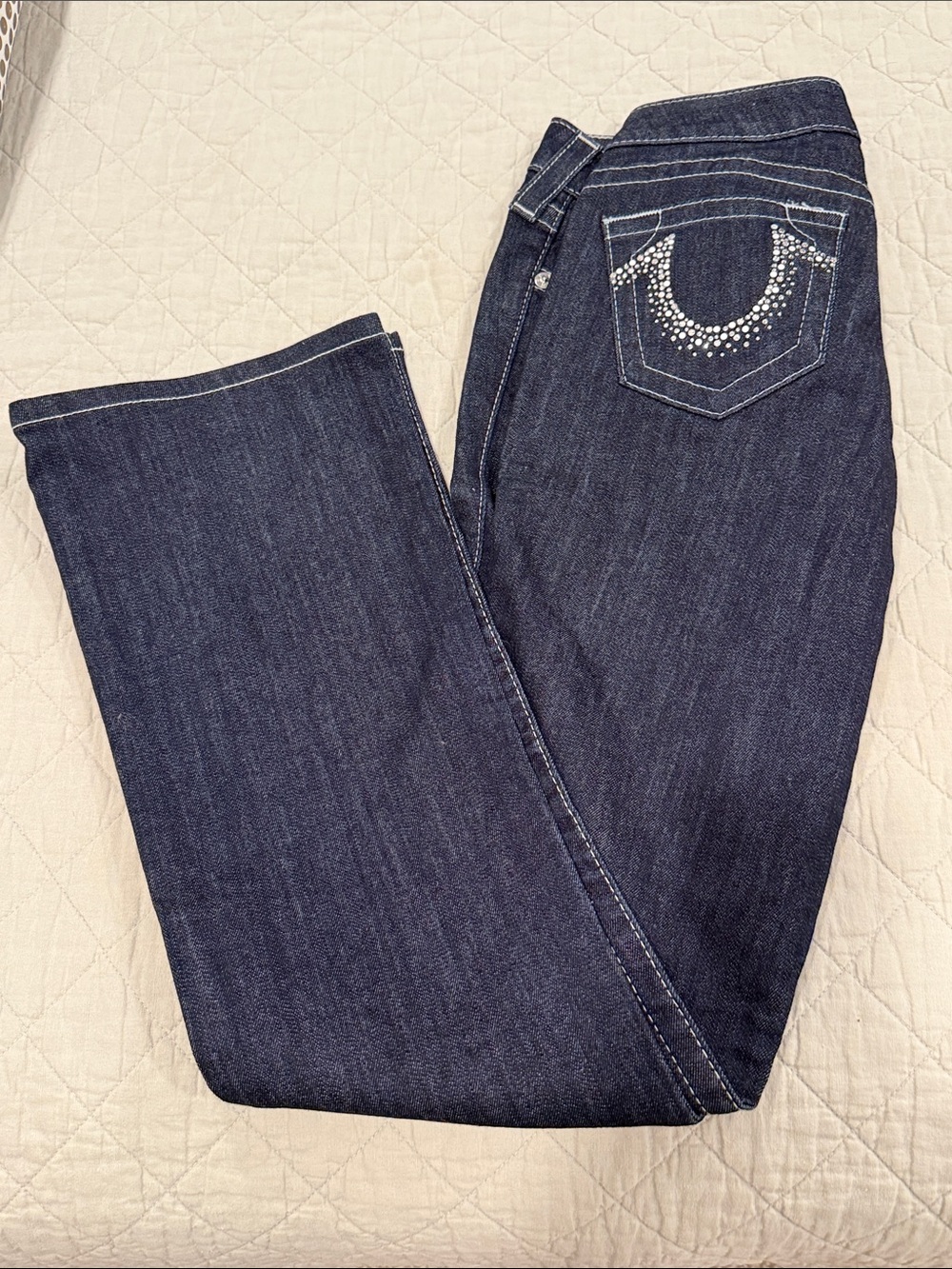 True Religion Women's Jeans with Embellished Back Pocket *never worn*